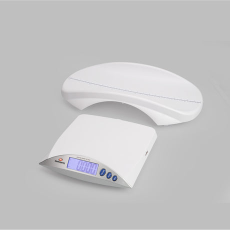 ECB-H baby scale with removable tray for toddler standing measurement