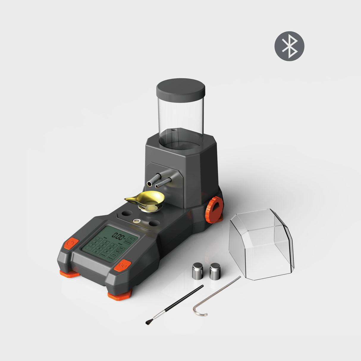 EGD Lab-Grade Powder Dispenser - 0.02gr Precision for Competition/Tactical Reloading