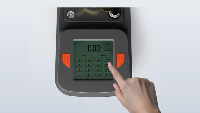 EGS Powder Dispenser Adjustable Modes - Manual/Auto/Intelligent Calibration Dispensing