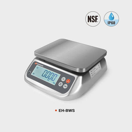 EH-BWS Waterproof Scale with Multi-function - Check-weighing, parts counting, unit conversion & tare