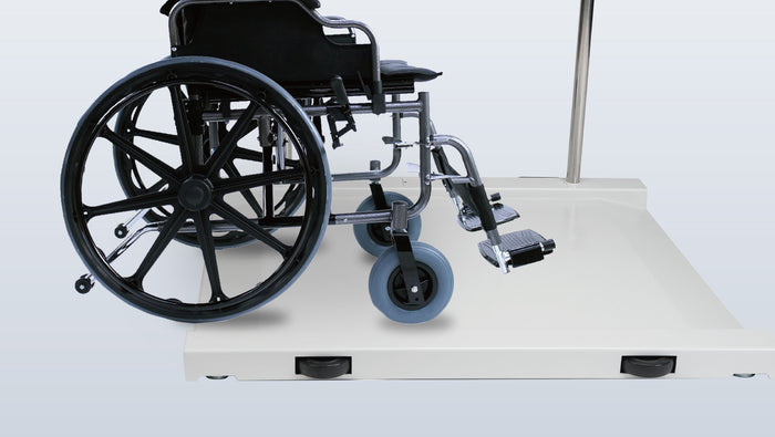 The low platform design makes it easy for wheelchairs to access and exit.