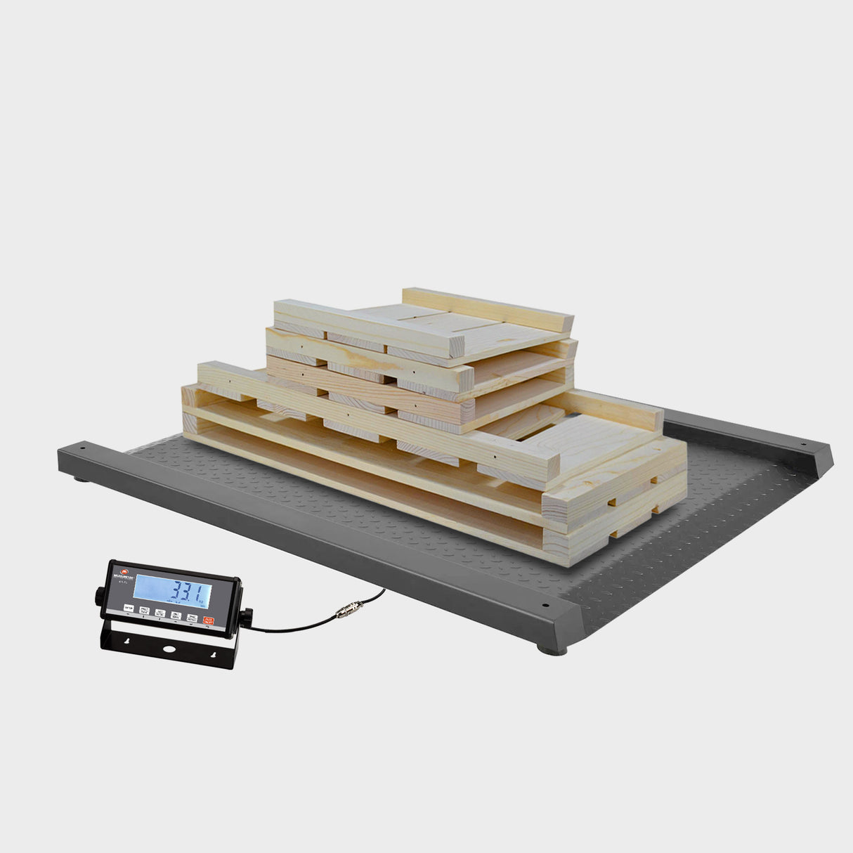 EH-MI152 Drum Scale - Shear beam load cells with anti-slip ramps & side rails