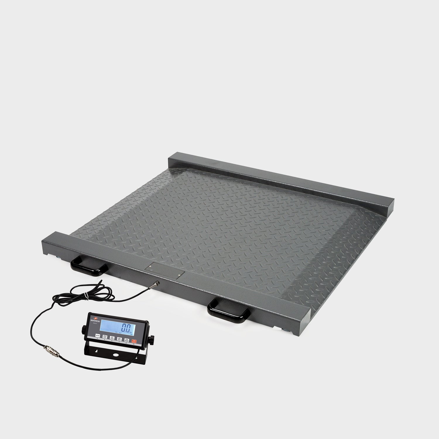 EH-MI Drum Scale - Portable low-profile design with anti-slip tread plate