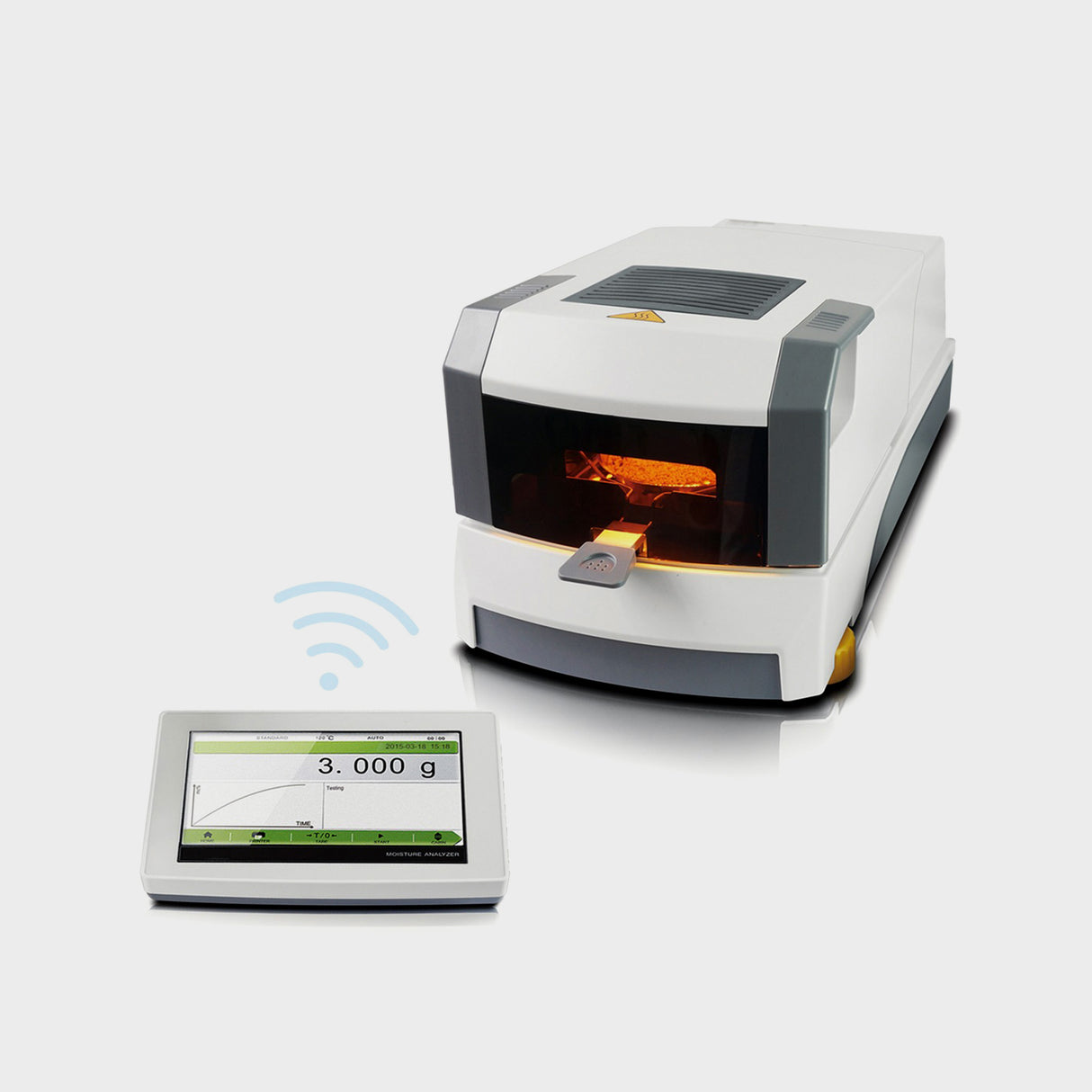 EH-MSA Moisture Analyzer with Wireless Remote Indicator for Flexible Monitoring