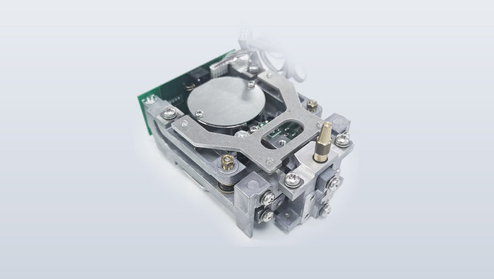 Electromagnetic force sensor with 0.1mg for higher precision