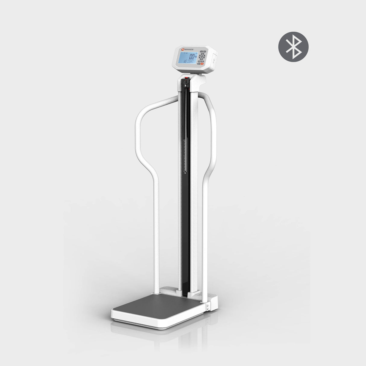EH-PER professional medical scale with handrails and large weighing platform for hospitals and clinics