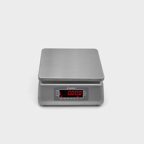 The rear LED display makes it easy for customers to read data.