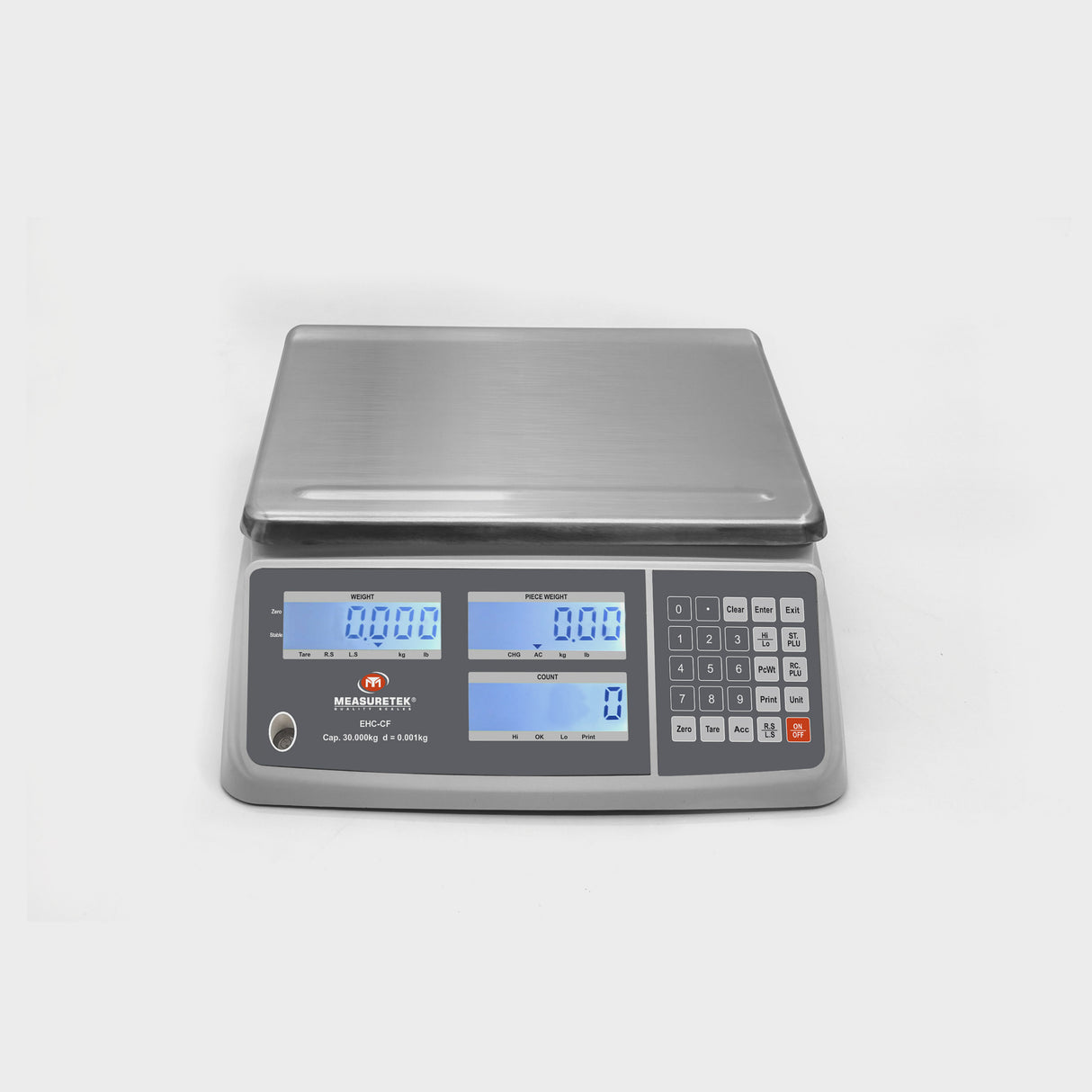 EHC-CF Large Platform Counting Scale - Spacious Platter for Bulk Items