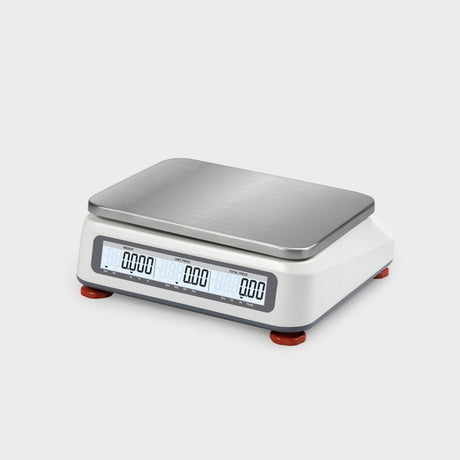 Dual large LCD displays - Clear transaction info for both operator & customer