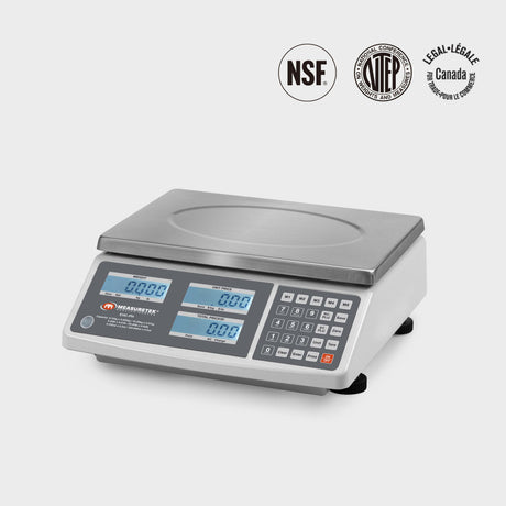 EHC-PH Price Computing Scale - Durable ABS housing & stainless steel platter, easy to clean
