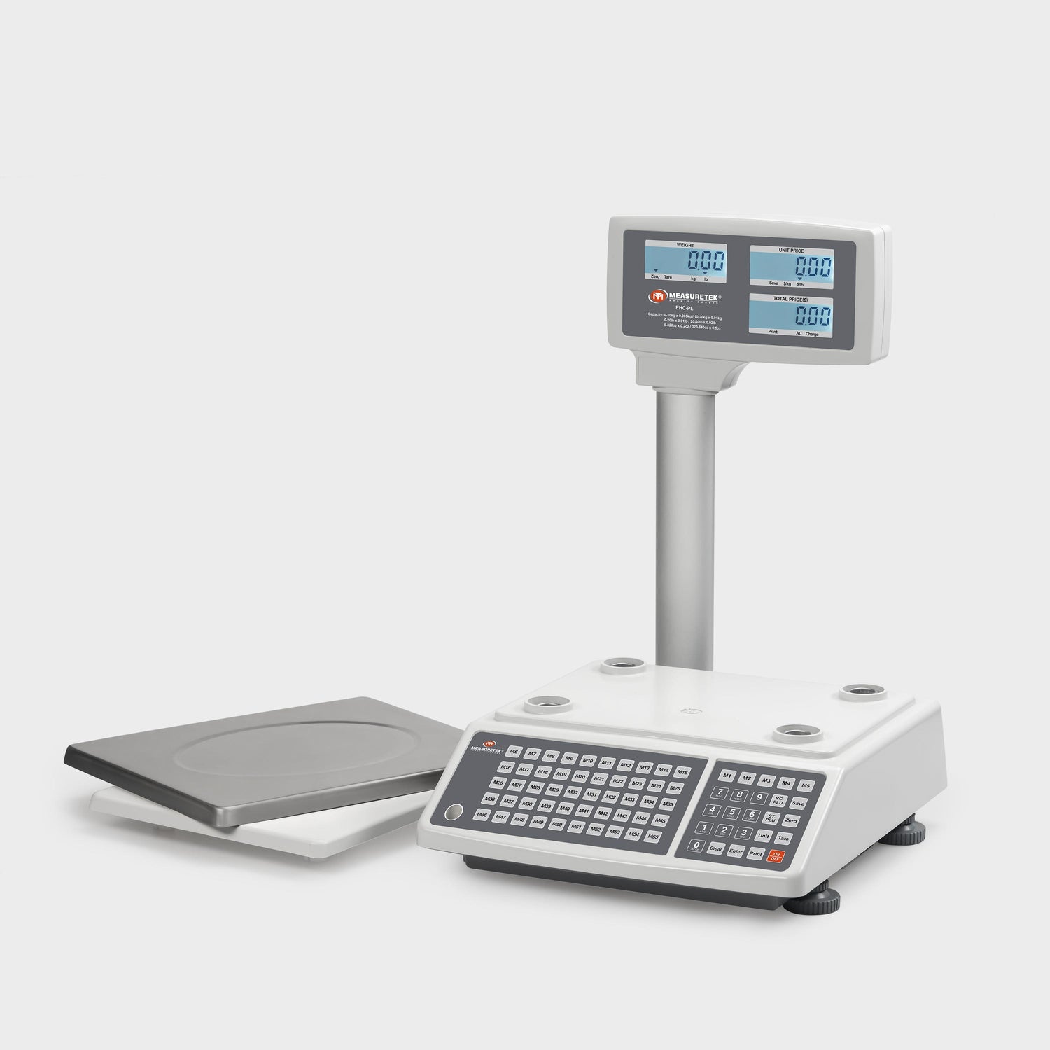 Removable stainless platter - Food-grade & easy-to-clean