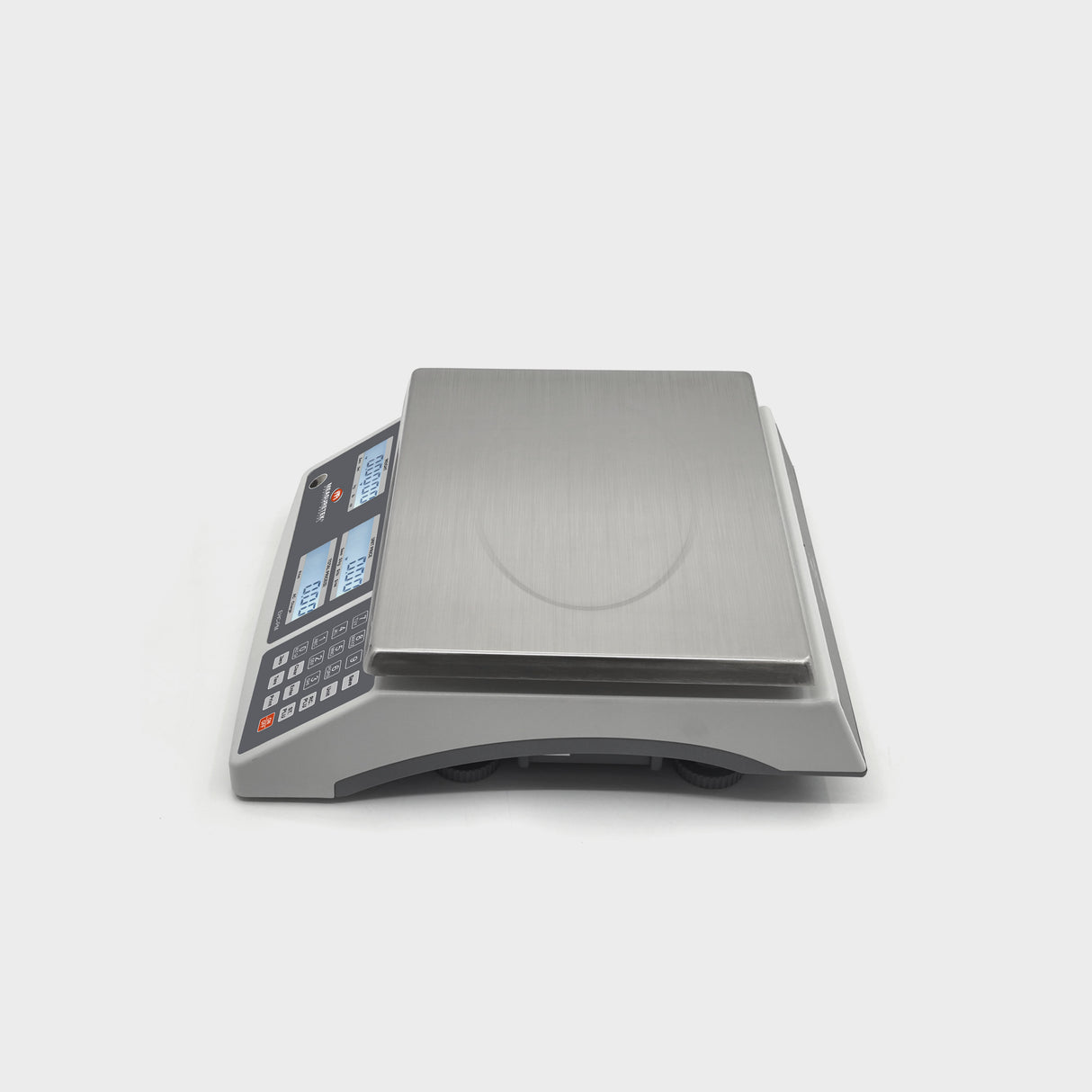 Durable ABS housing with stainless steel platter - Easy-to-clean