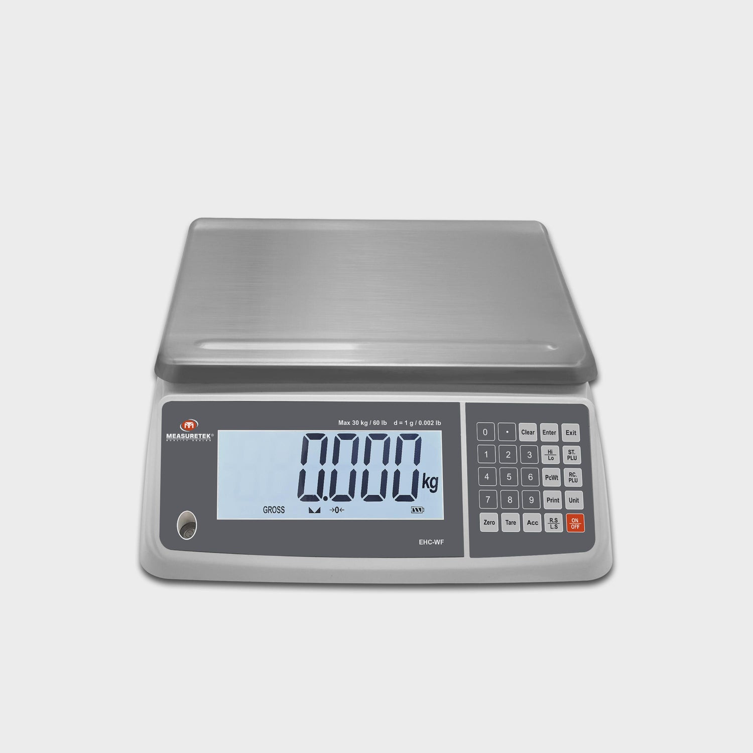 Large 1.5-inch backlit LCD display for easy reading in low light