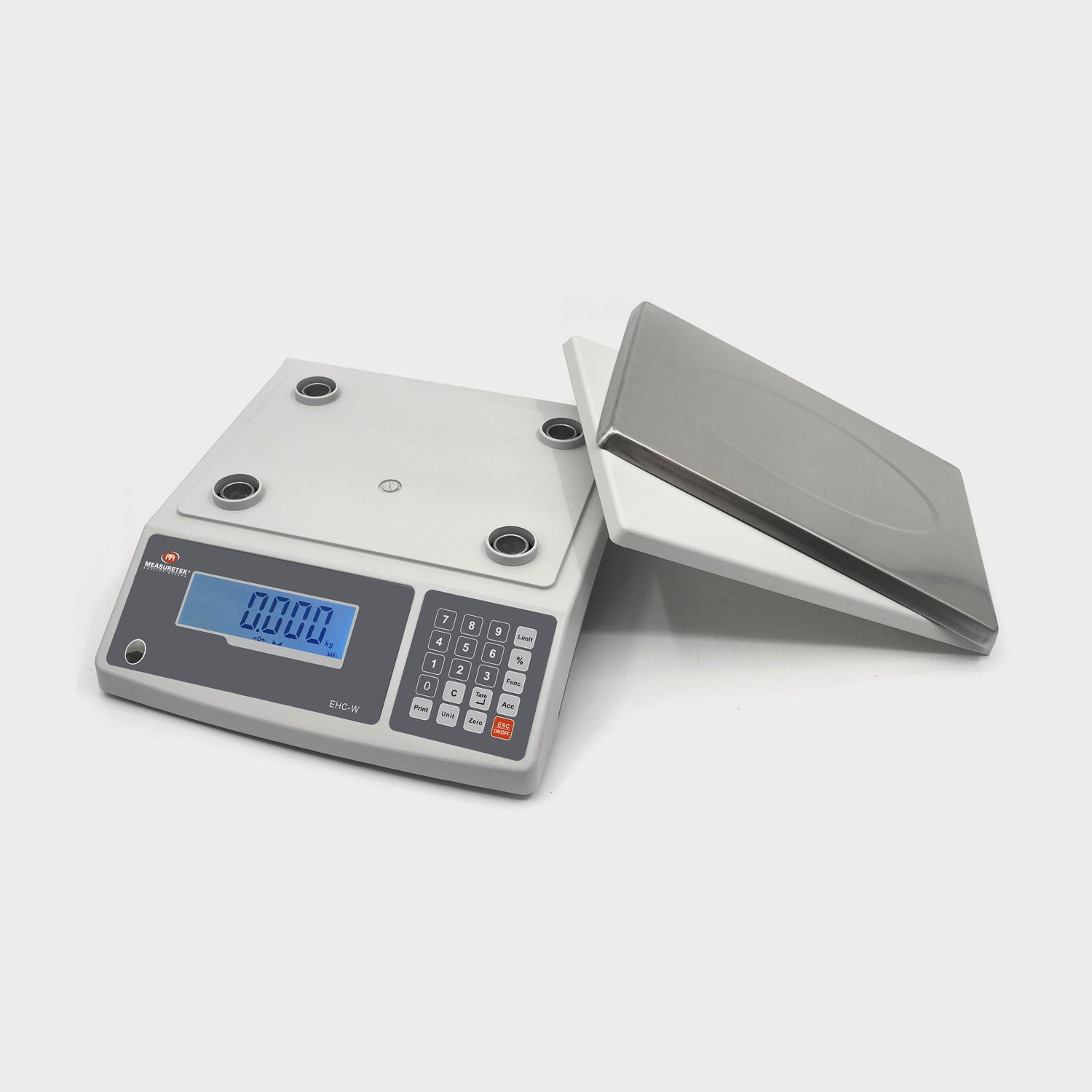 EHC-W Portion Control Scale with Removable Stainless Steel Platter