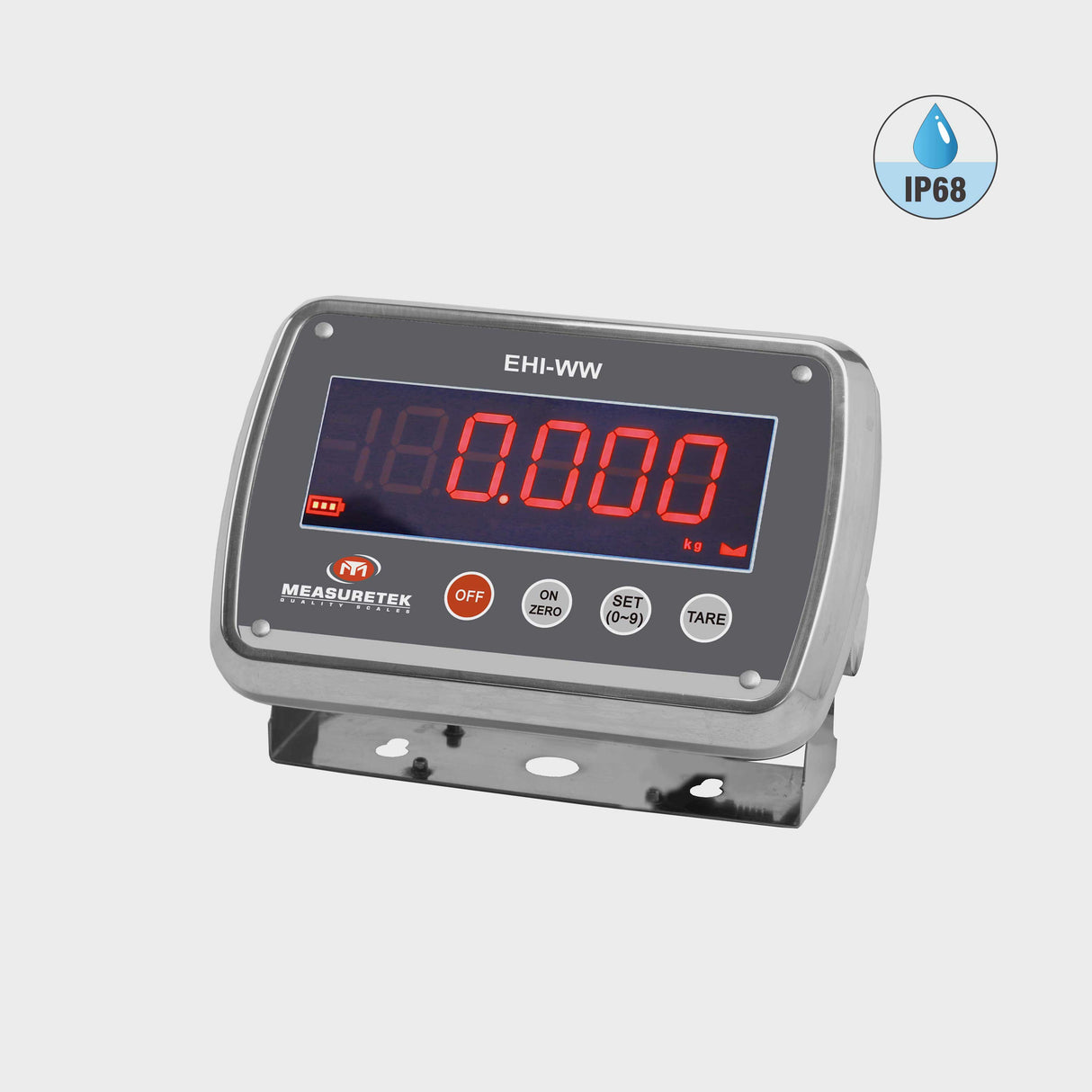 EHI-WW waterproof weighing indicator with food-grade stainless steel housing