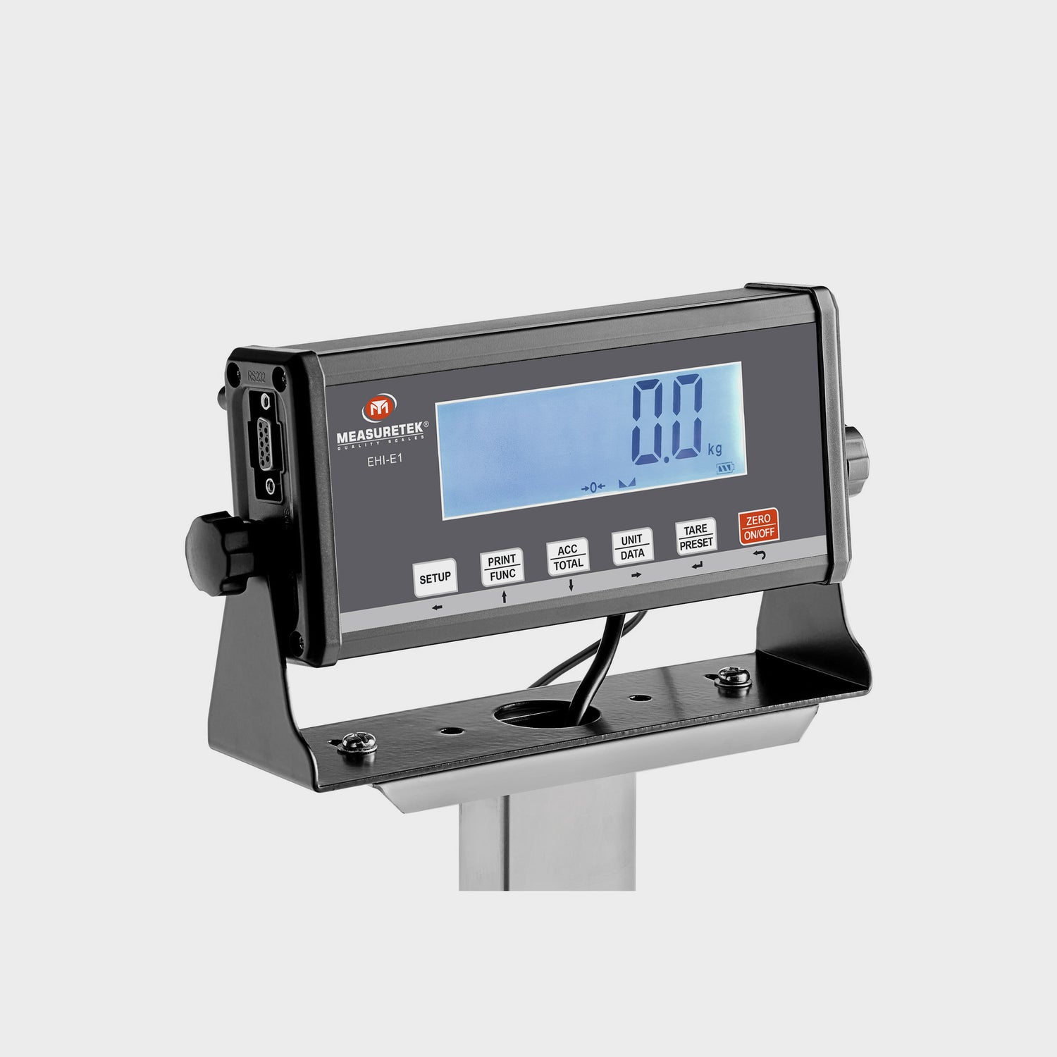 Large backlit LCD display  with counting , check weighing & accumulation functions