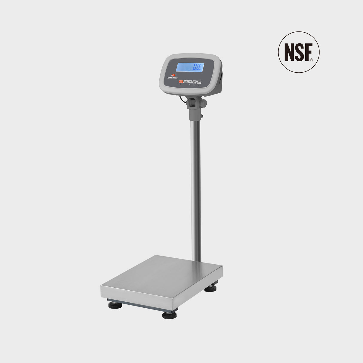 NTEP-approved stainless steel platform scale for industrial weighing