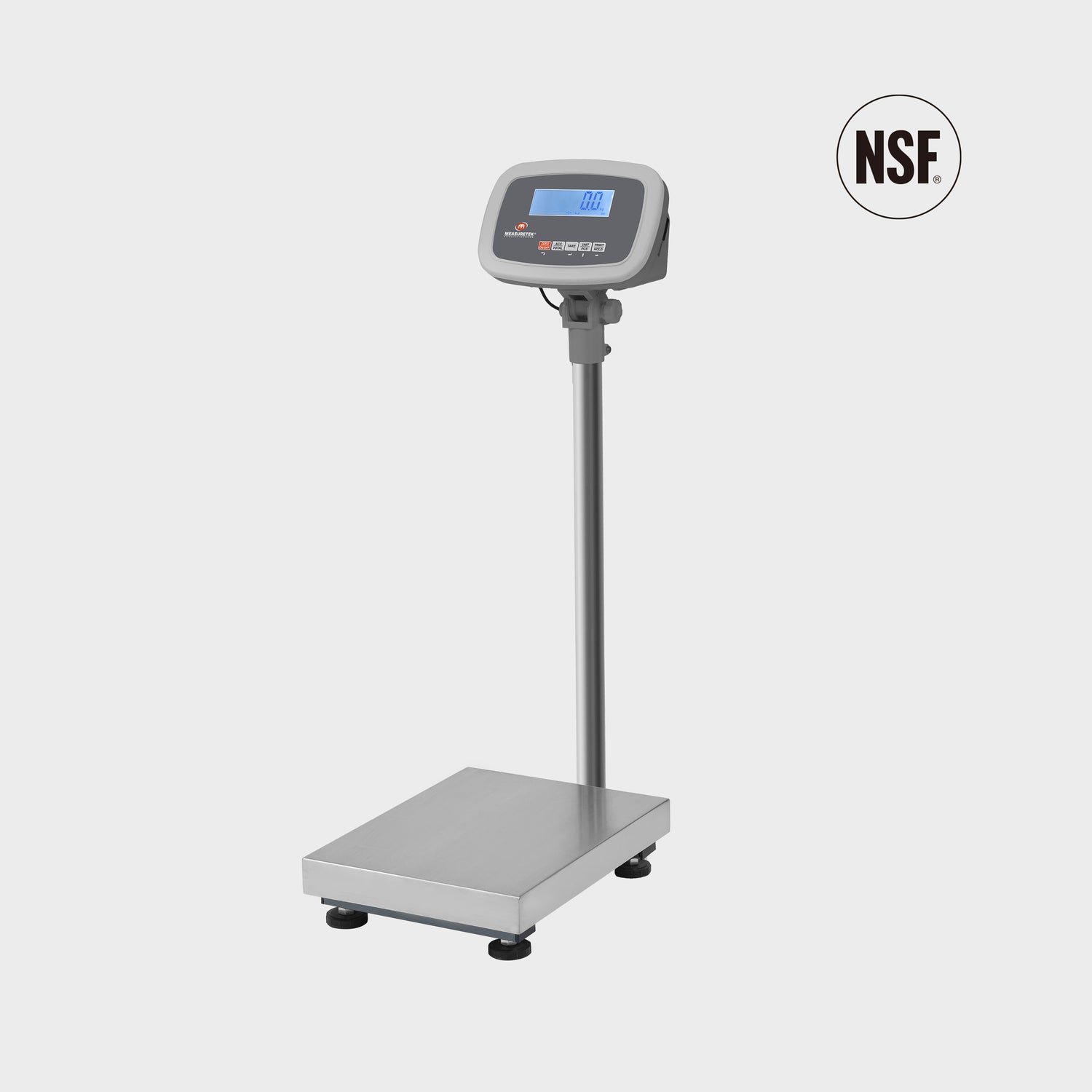 NTEP-approved stainless steel platform scale for industrial weighing