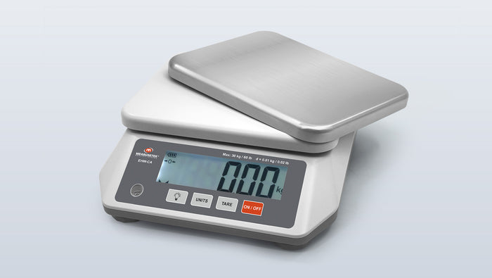 ABS Housing & Stainless Steel Platter, Large Backlit LCD Display