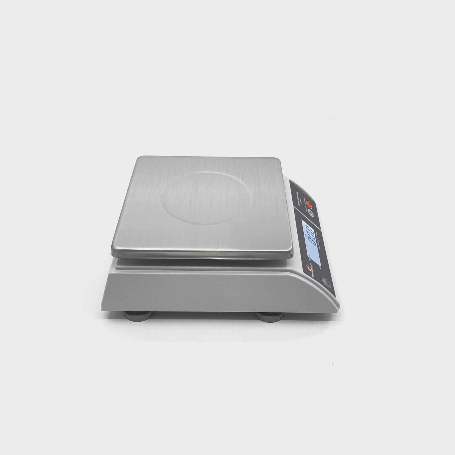 EHW-CM Commercial Digital Kitchen Scale with Stainless Steel Platter & Backlit LCD Display