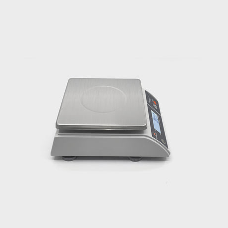 EHW-CM Commercial Digital Kitchen Scale with Stainless Steel Platter & Backlit LCD Display