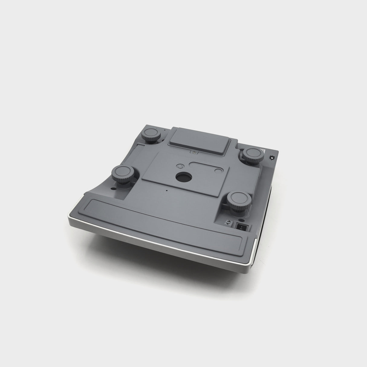 Digital Bench Scale features adjustable feet, ensuring accurate weighing on any surface.