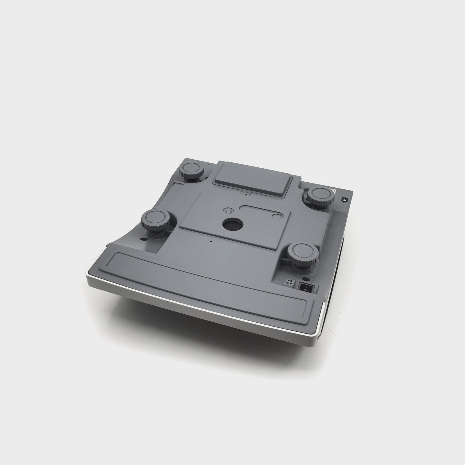 Digital Bench Scale features adjustable feet, ensuring accurate weighing on any surface.