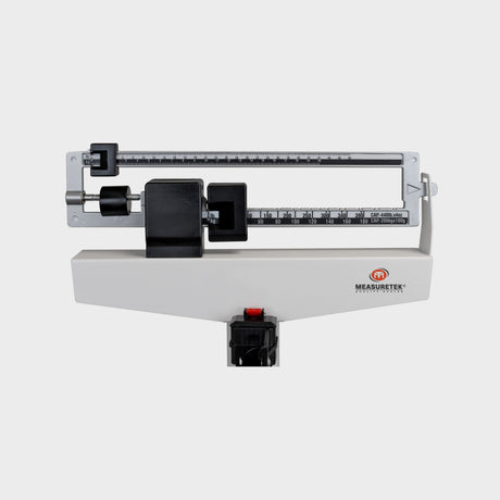 Dual-reading die-cast weigh beam visible from both sides