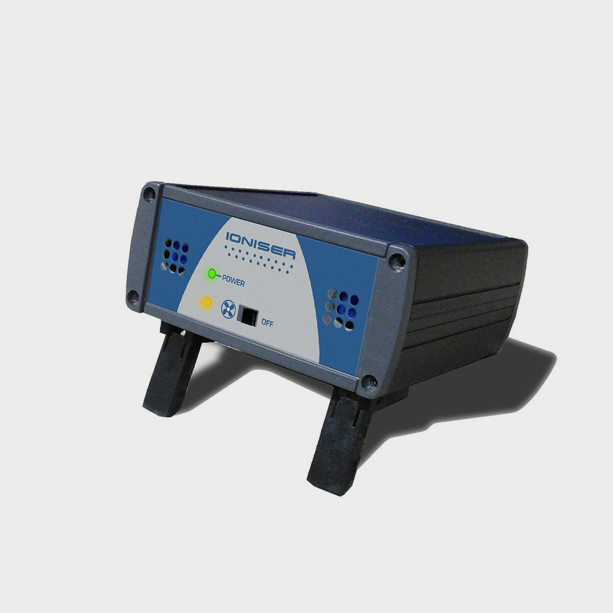 ION-A15 laboratory ionizer removing static from plastic samples before weighing