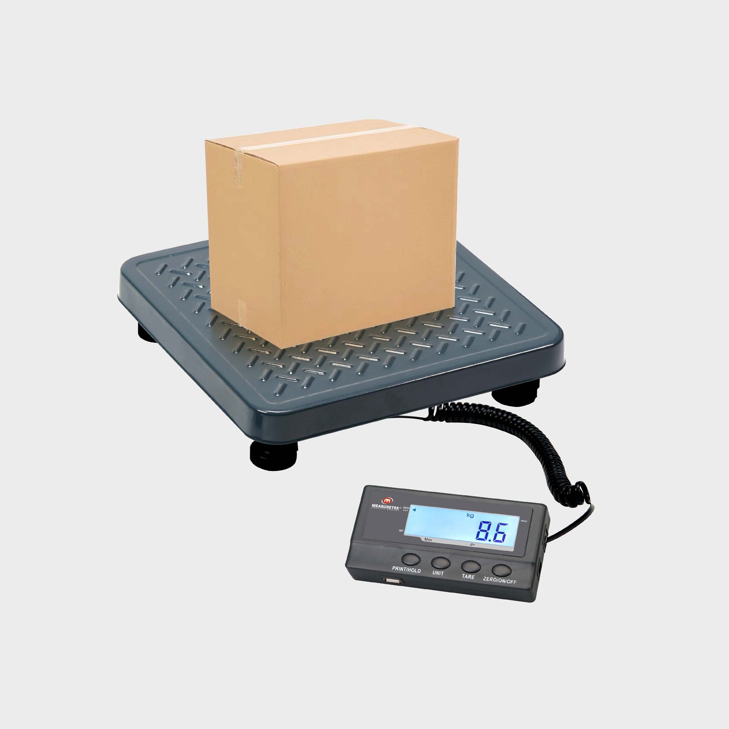 PS-103 digital Shipping Scale for packages -  with precision load cell and durable steel platform
