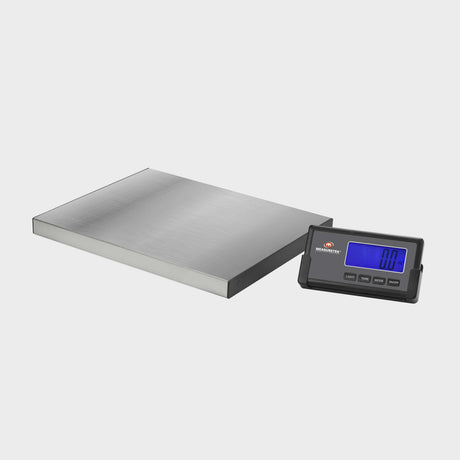 PS-112 Wireless Shipping Scale | 10m Remote Display | Stainless Steel Platform