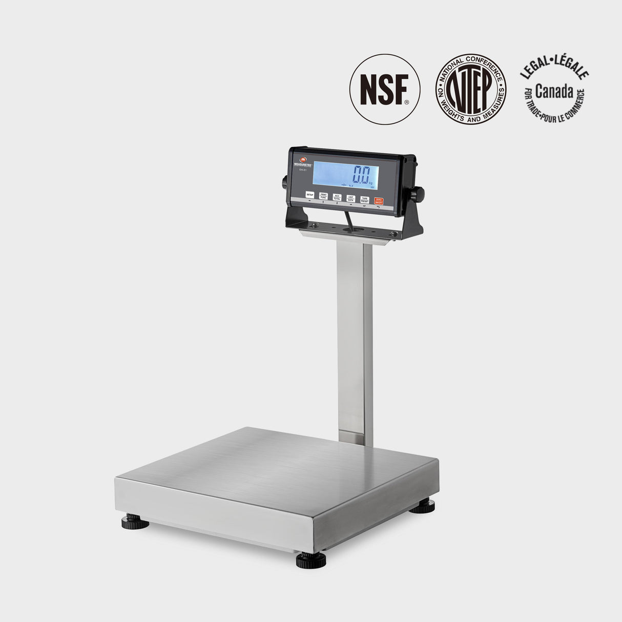PSE-P NTEP Approved Portion Control Scale with Stainless Steel Platform