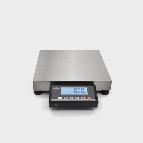 Large 14x12 Inch Postal Scale with Backlit LCD Display