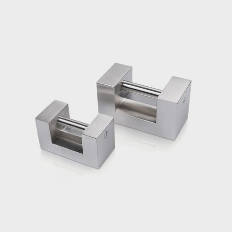 Stainless steel rectangular calibration weights for metrology and lab use