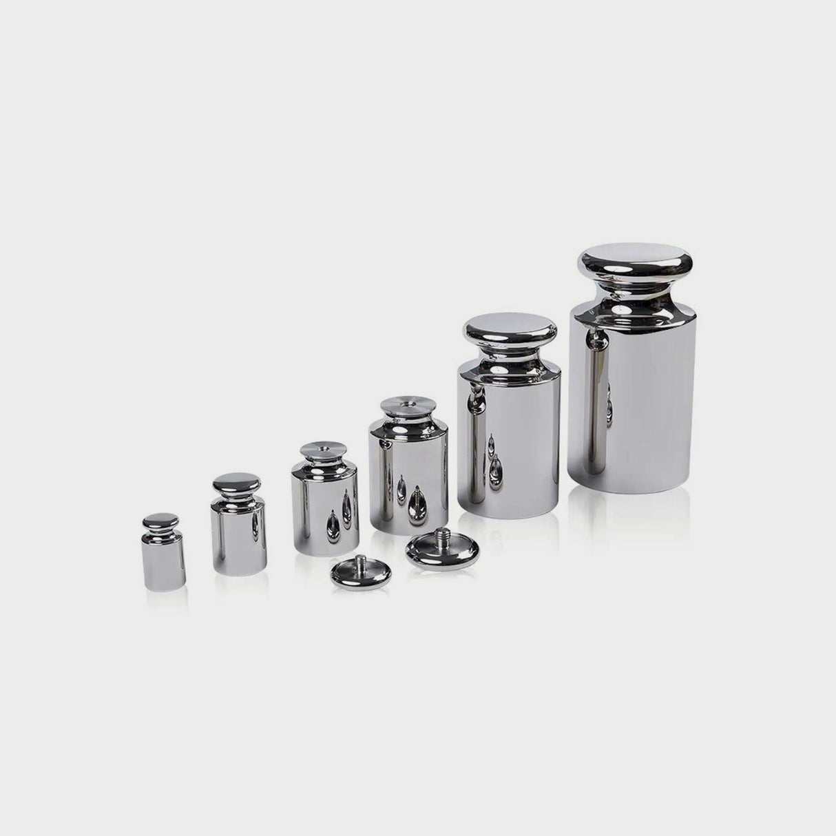 Stainless Steel Weights with available weight value & suitable for use in high-precision laboratory, Metrology institution