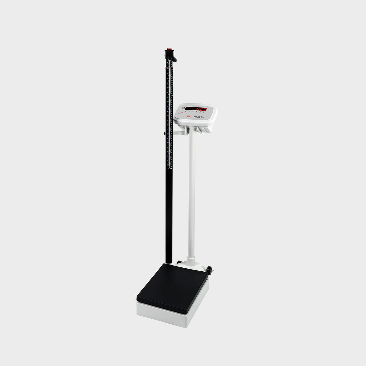 WH-B waist-level physician scale with heavy-duty steel base