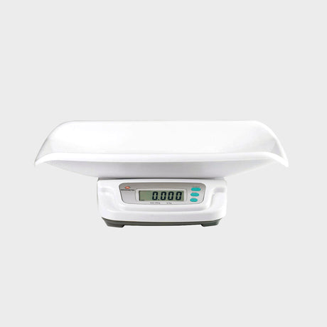 Easy-to-use ECB-B baby scale with three-button control (ON/ZERO, MODE, MEM)