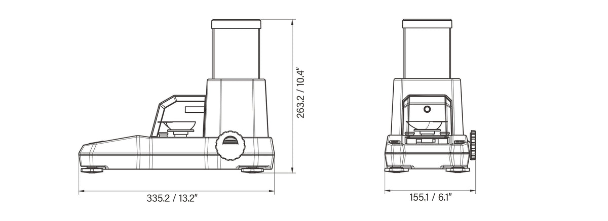 EGD Powder Dispenser-dimensions