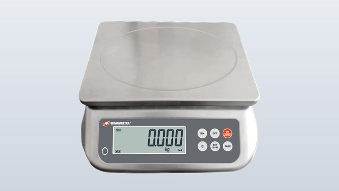 304 food-grade stainless steel housing & platter - 1" large backlit LCD, optional rear display (EH-BWS/EH-CWS)