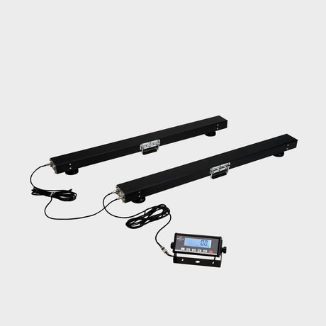 Heavy-duty weigh beams with carry handles & 15ft cable for remote display