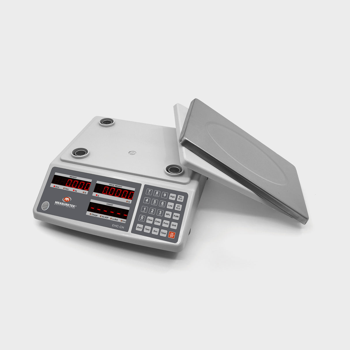 Portable EHC-CH Counting Scale with Removable Stainless Steel Platter