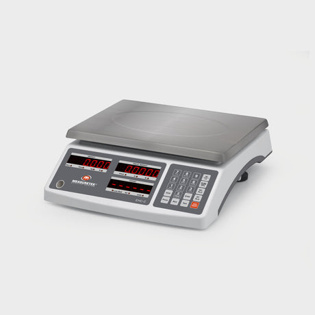 EHC-C industrial counting scale with bright LED display and stainless steel platter
