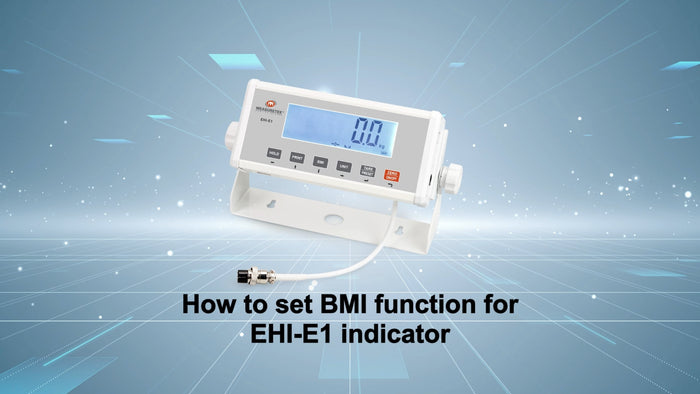 How to set BMI function for EHI-E1 medical indicator