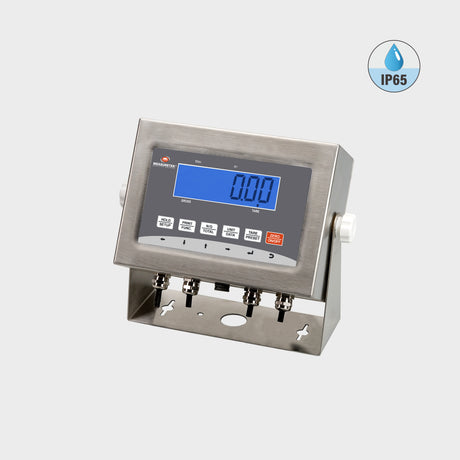 EHI-SW heavy-duty weighing indicator with stainless steel housing and IP65 rating