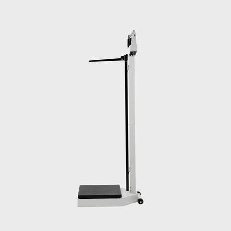 Aluminum height rod (60-212cm) and transport castors for mobility