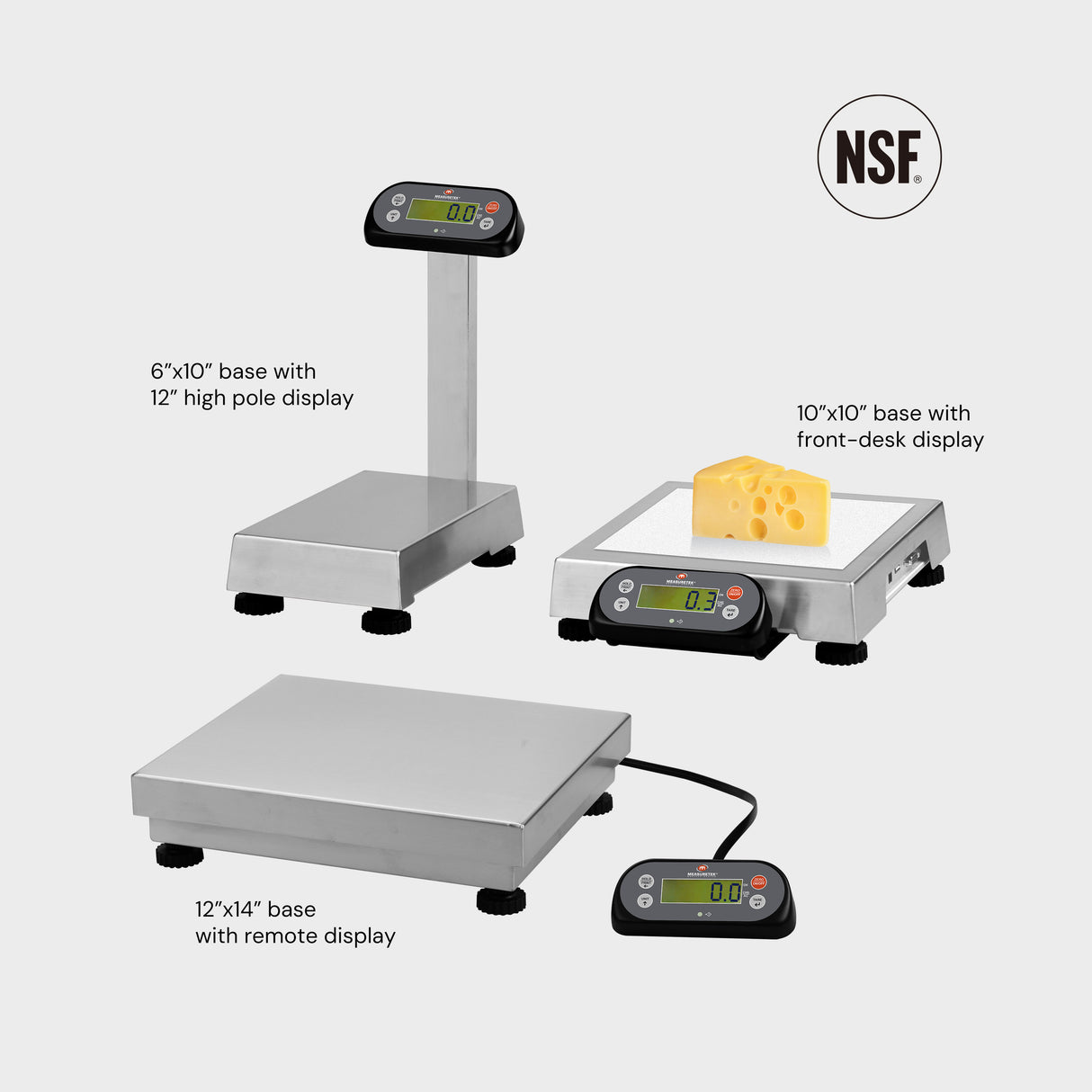 PSP Portion Scales / Bench Scales / Digital Food Scales / Electronic Kitchen Scales