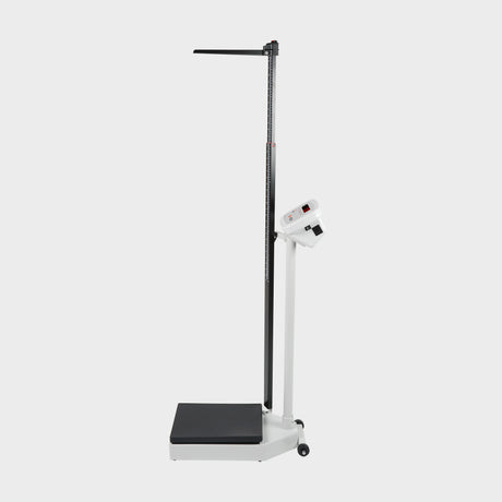 Aluminum height rod (60-212cm) and transport wheels for healthcare facilities