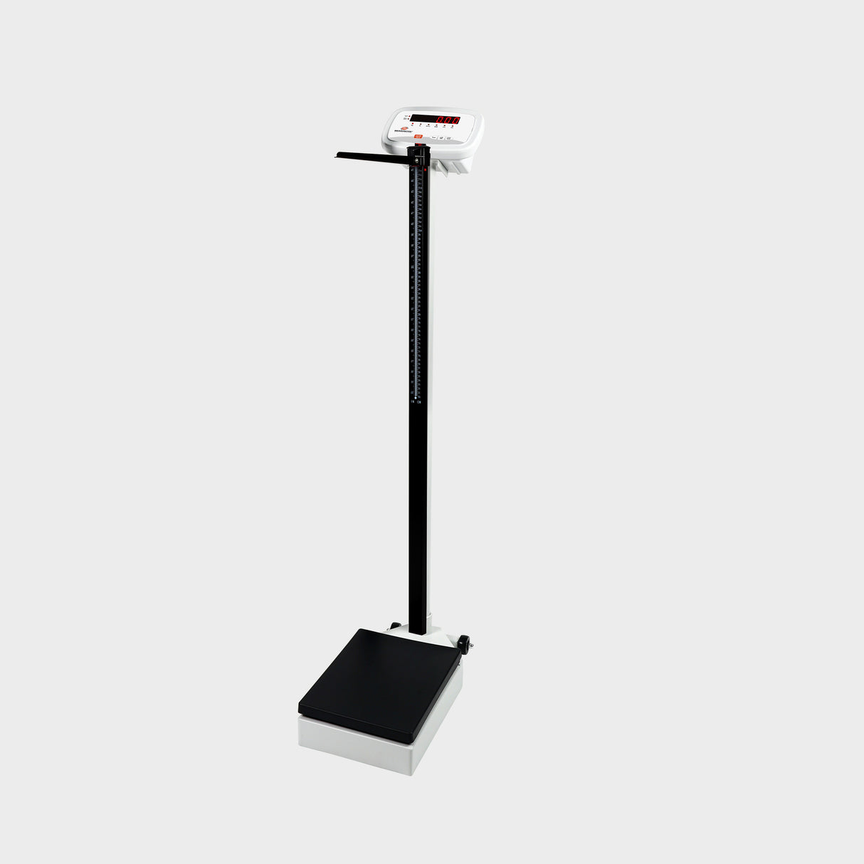 WH-C eye-level physician scale with sturdy steel construction and LED display